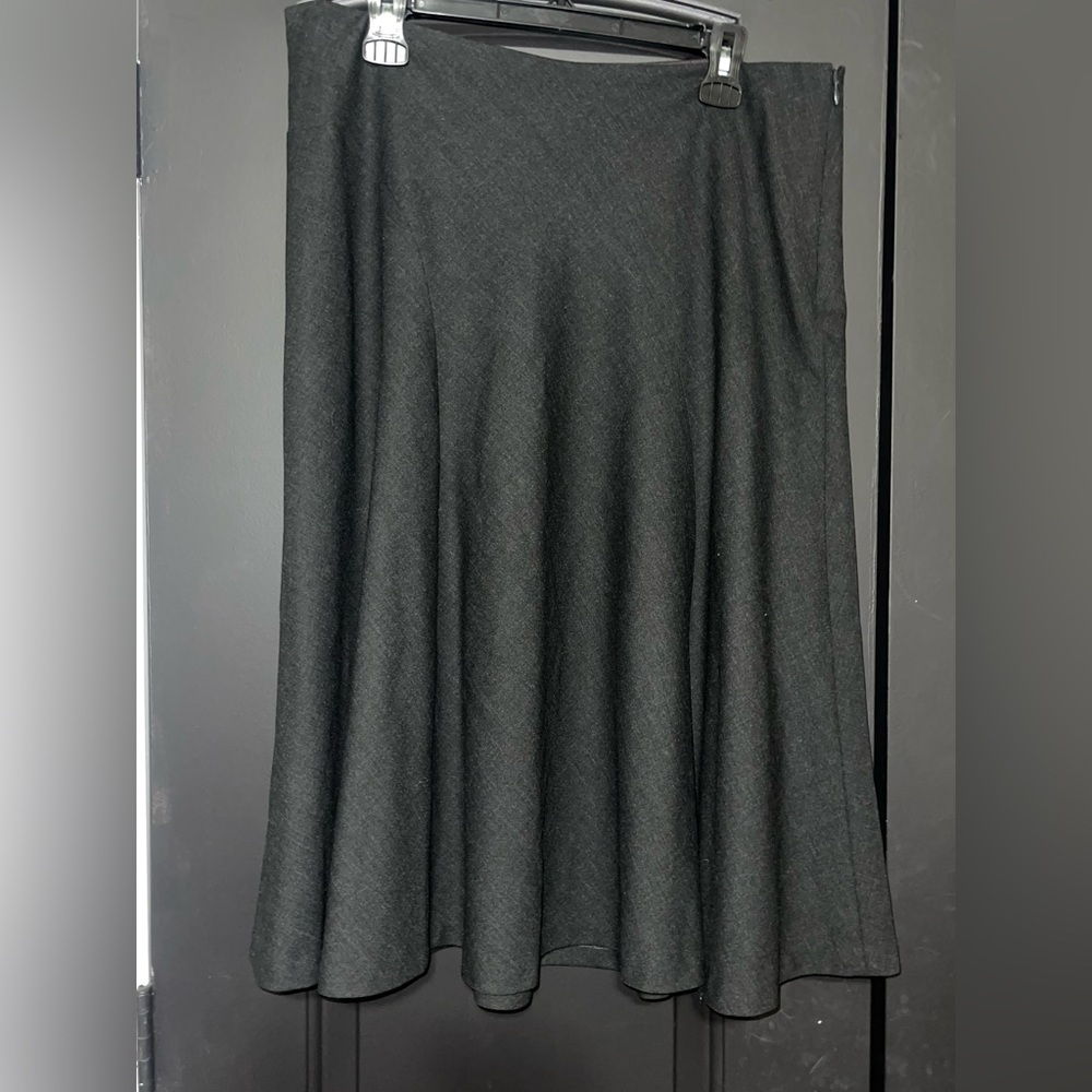 Ann Taylor Charcoal Maxi Skirt - Picture 2 of 4